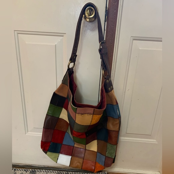 Lucky brand patchwork bag - Picture 2 of 3